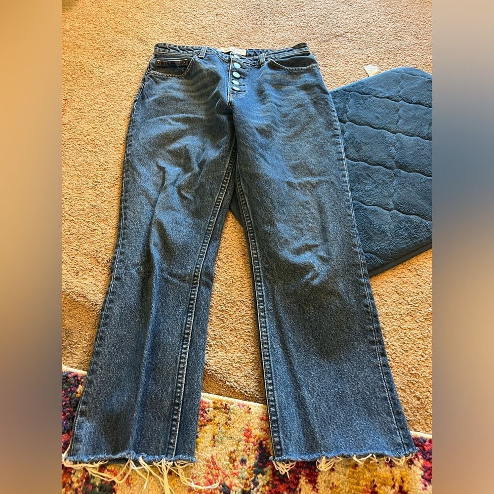 Reformation button fly Baltic wash jeans 29